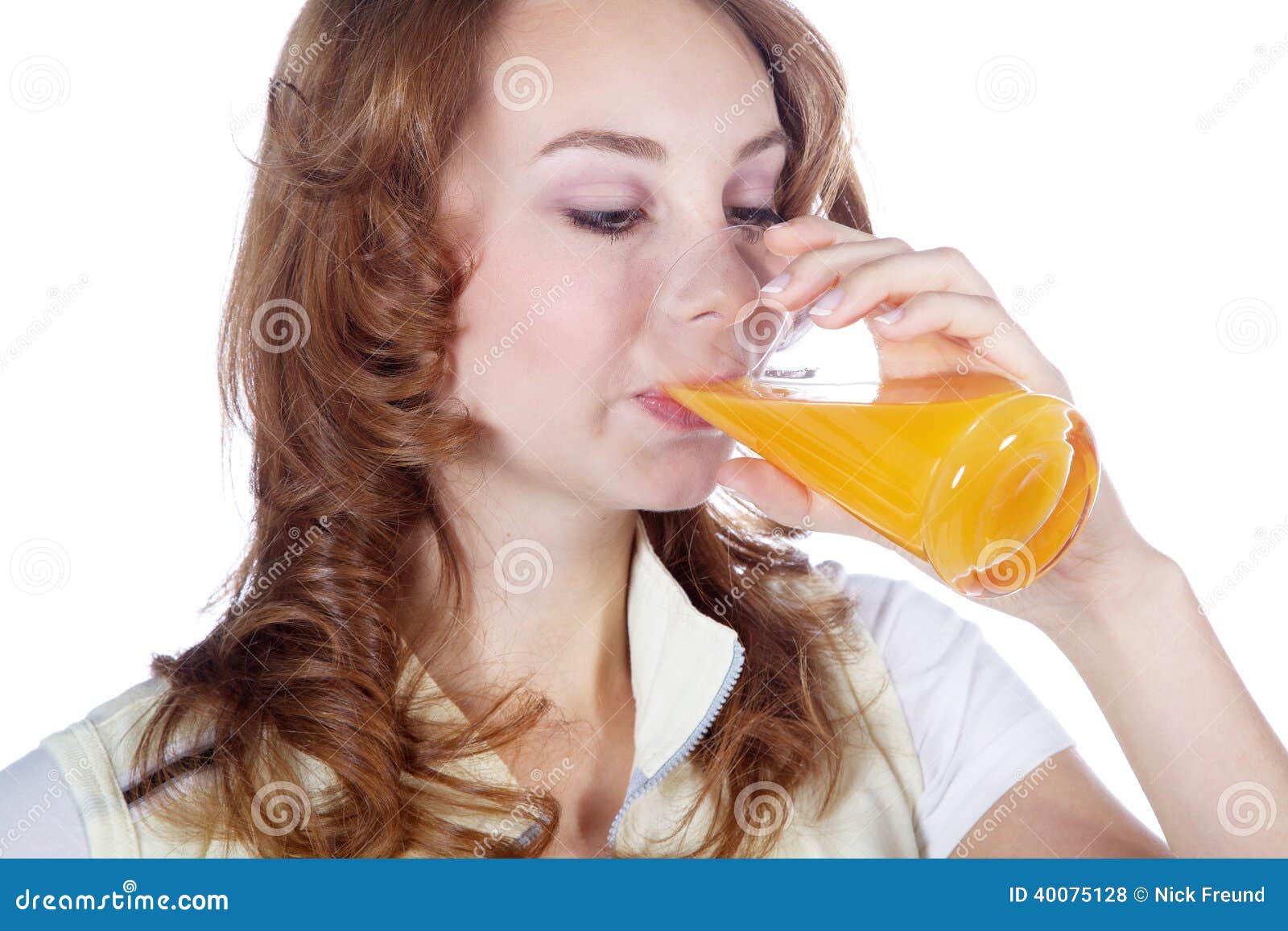 Fitness Model Drinking a Orange Juice Stock Photo Image of athlete