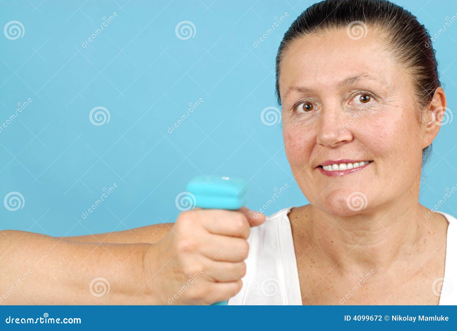 Fitness portrait stock photo. Image of health, happy, happiness - 4099672