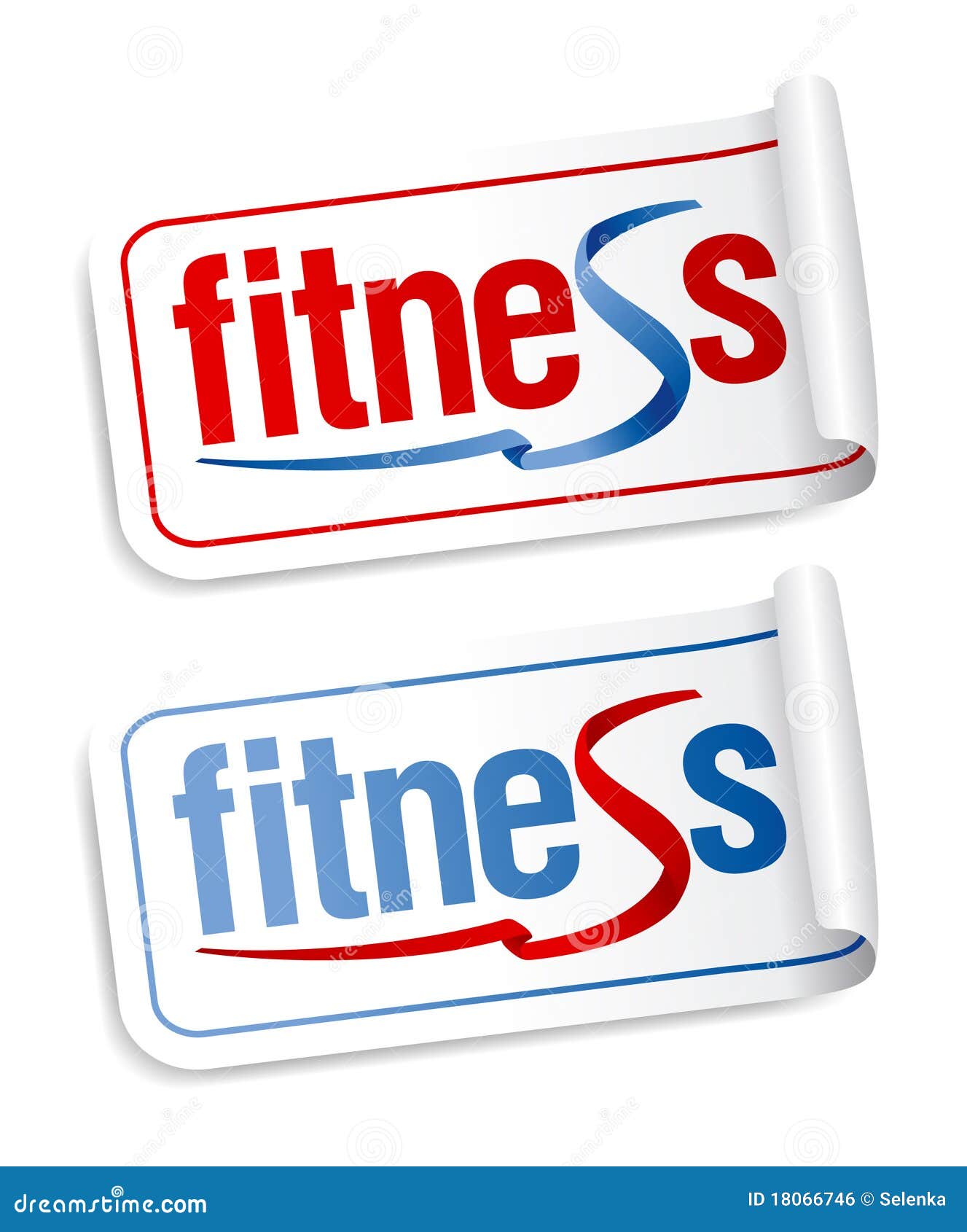 Fitness stickers. stock illustration. Illustration of concept 18066746