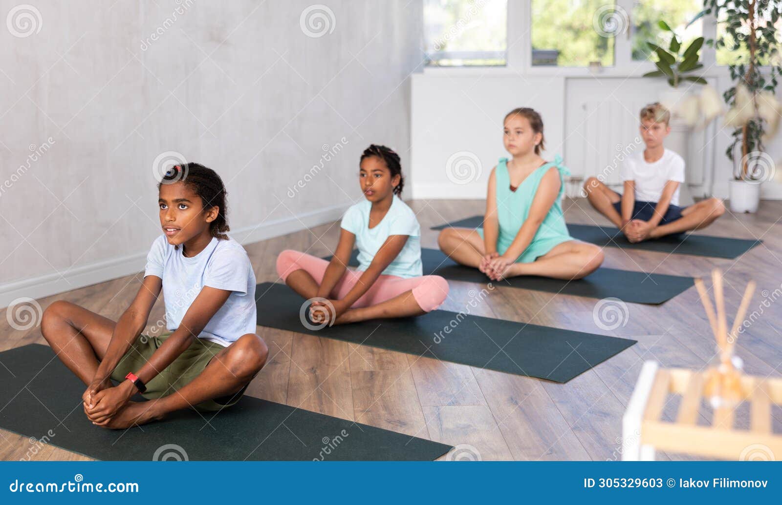 Young Woman Practicing Yoga Exercise Doing Butterfly Or Bound Angle Pose  Baddha Konasana Or Bhadrasana Seated And Neutral Beginner Vector  Illustration Isolated On White Background Stock Illustration - Download  Image Now - iStock