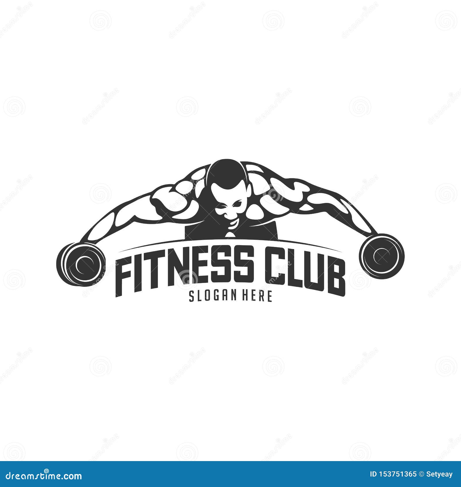Fitness Vector Logo Design Template,design for Gym and Fitness Vector. Fitness  Club Logo with Exercising Athletic Man, Vector Stock Vector - Illustration  of exercising, fitness: 153751365