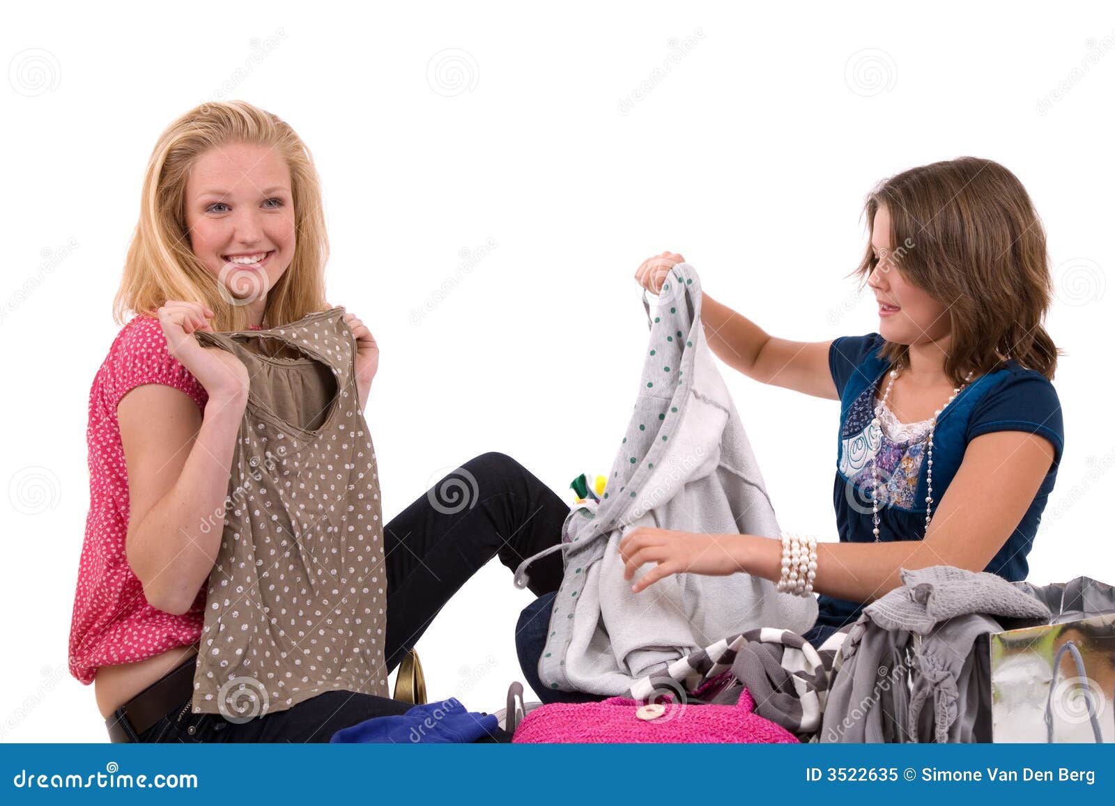 Fitting clothes stock image. Image of clothes, enjoying 3522635