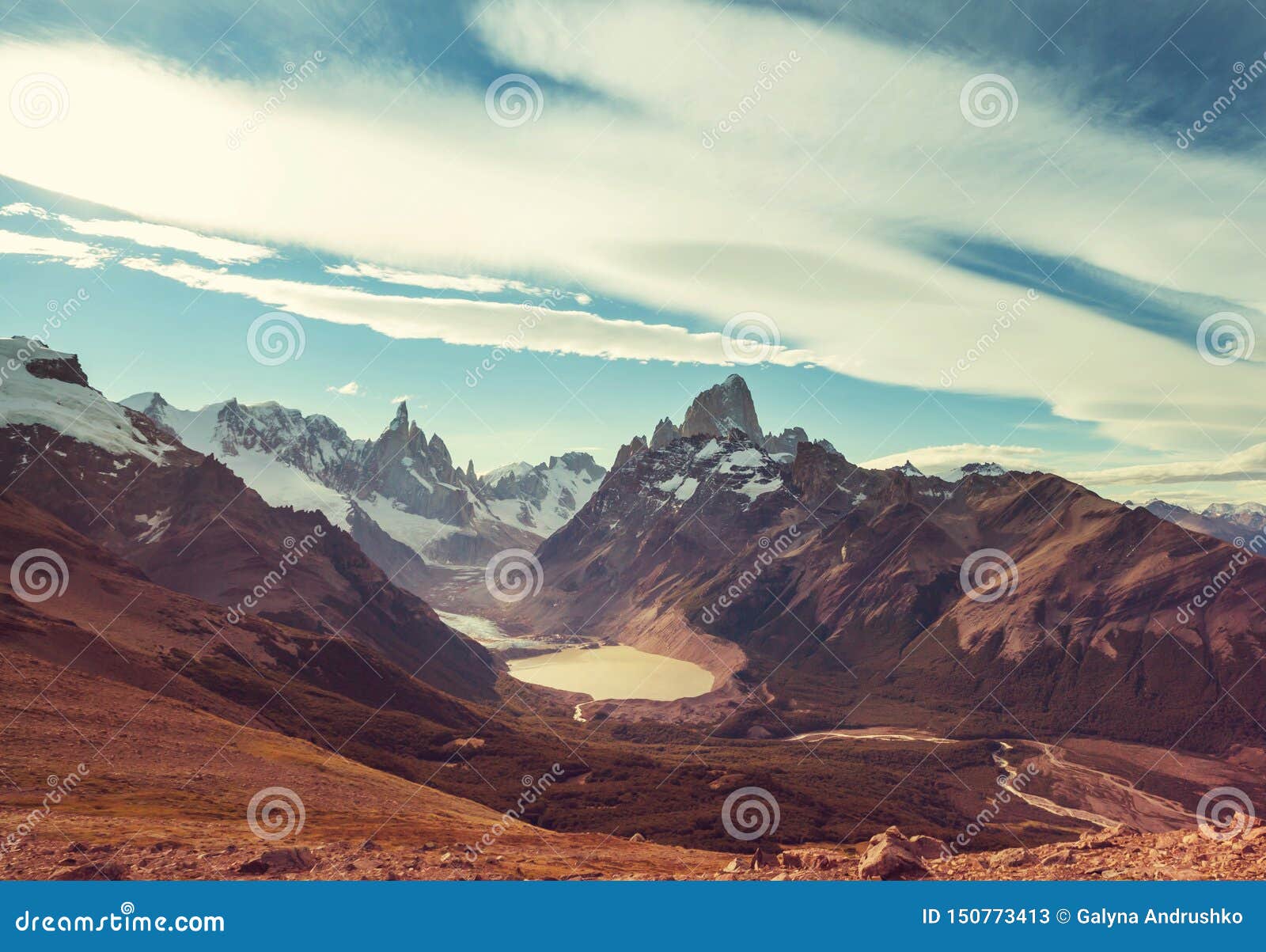 Fitz Roy stock image. Image of hiking, chile, peak, national - 150773413