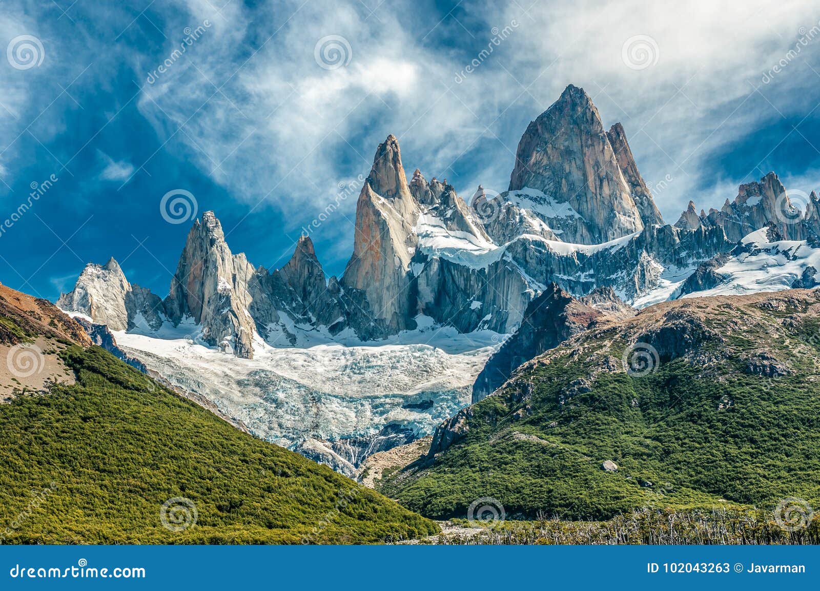 fitz roy mountain, el chalten, patagonia, argentina