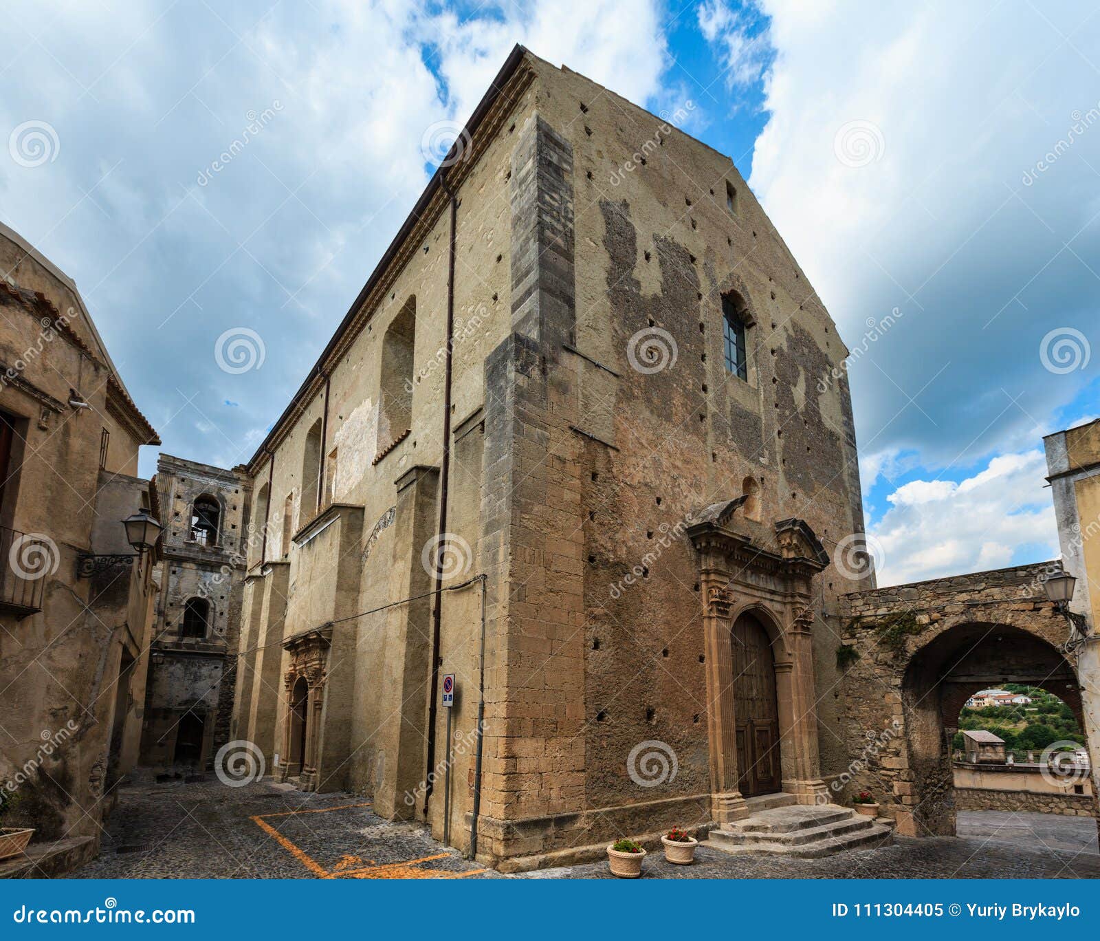 Fiumefreddo Bruzio Town, Calabria, Italy Stock Image - Image of ...