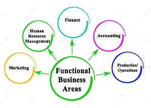 Erp Functional Areas Royalty Free Stock Photography CartoonDealer 