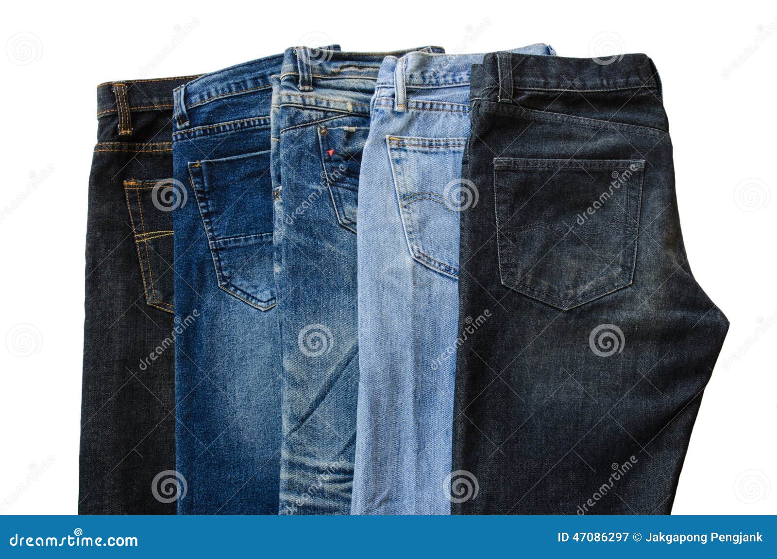 Five jeans stock image. Image of beauty, textile, cotton - 47086297