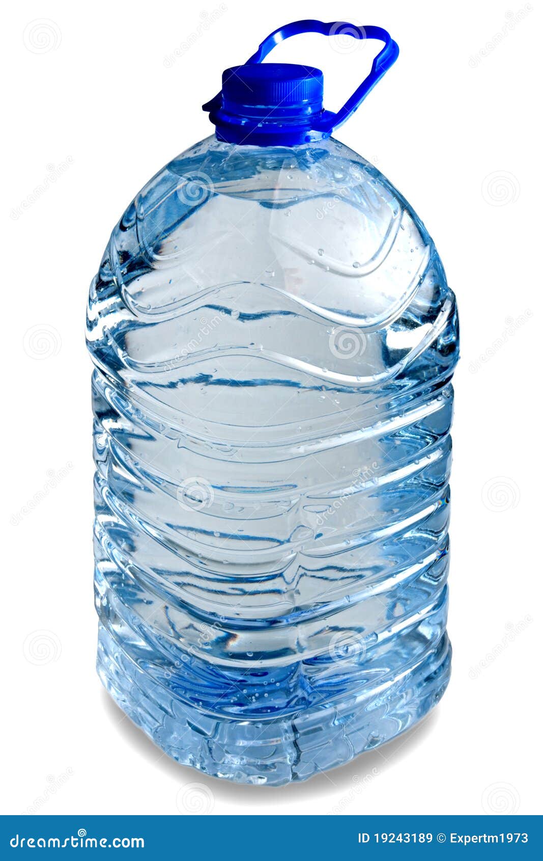 Two Five liter Plastic Bottles Full Of Water On The Table Side Stock two-five-liter-plastic-bottles-full-of-water-on-the-table-side-stock
