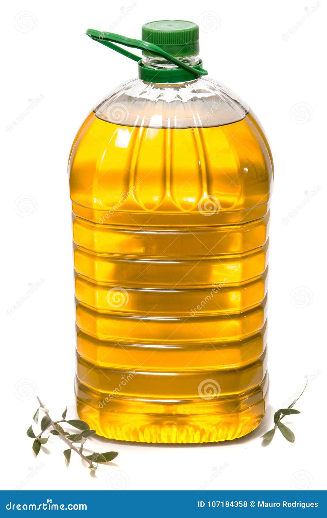 five litre of olive oil bottle