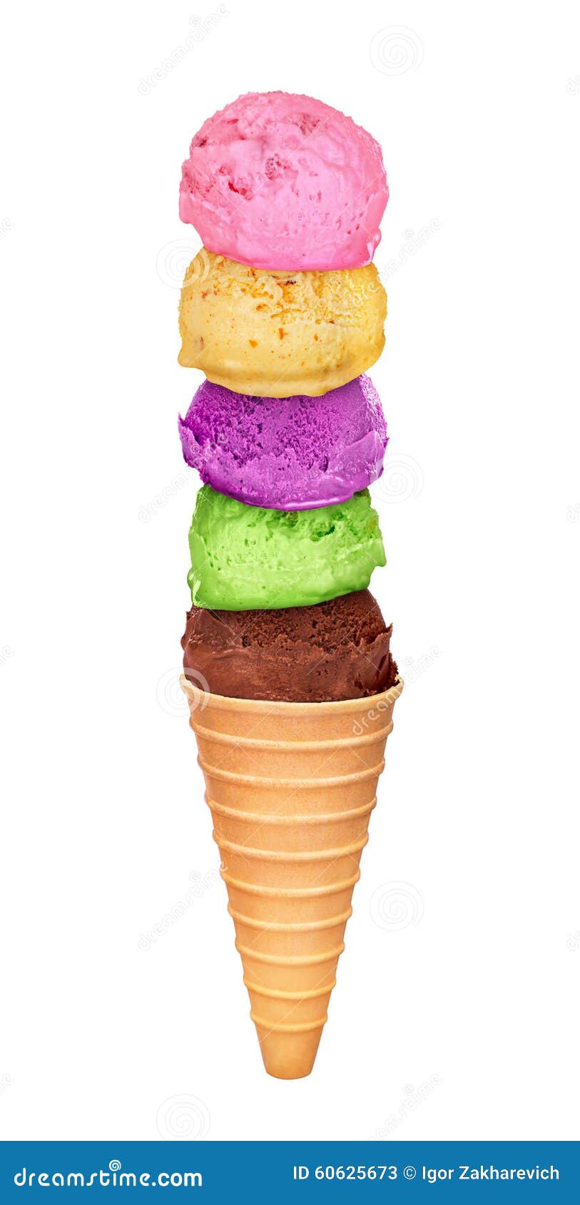 142 Cone Cream Ice Multi Scoop Stock Photos - Free & Royalty-Free Stock  Photos from Dreamstime