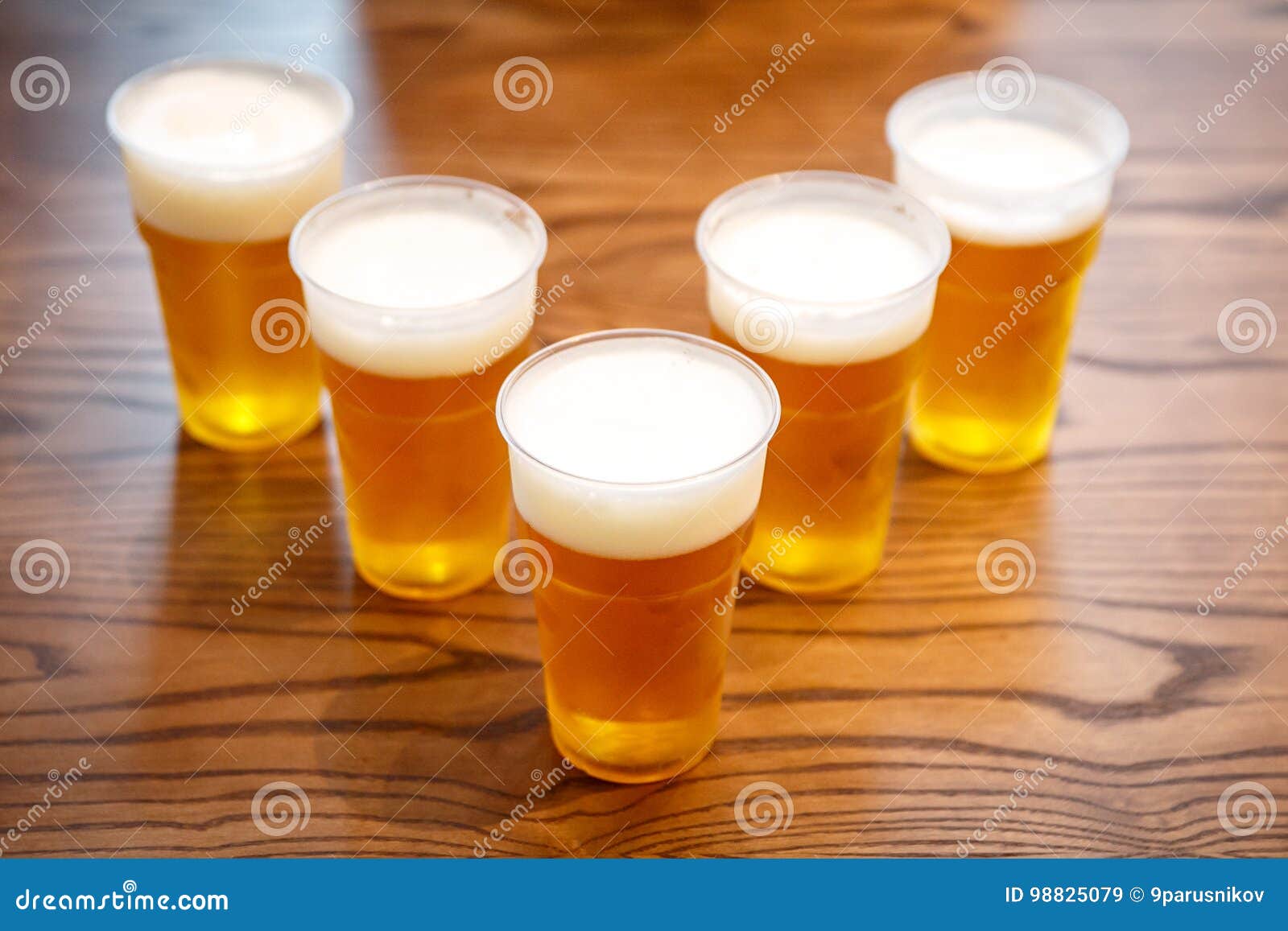 Plastic Beer Pong Cups, Top View Stock Image Image of outdoor
