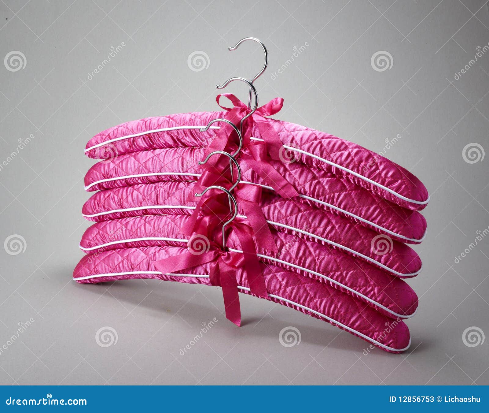 Five Silk hanger stock image. Image of single, retail 12856753
