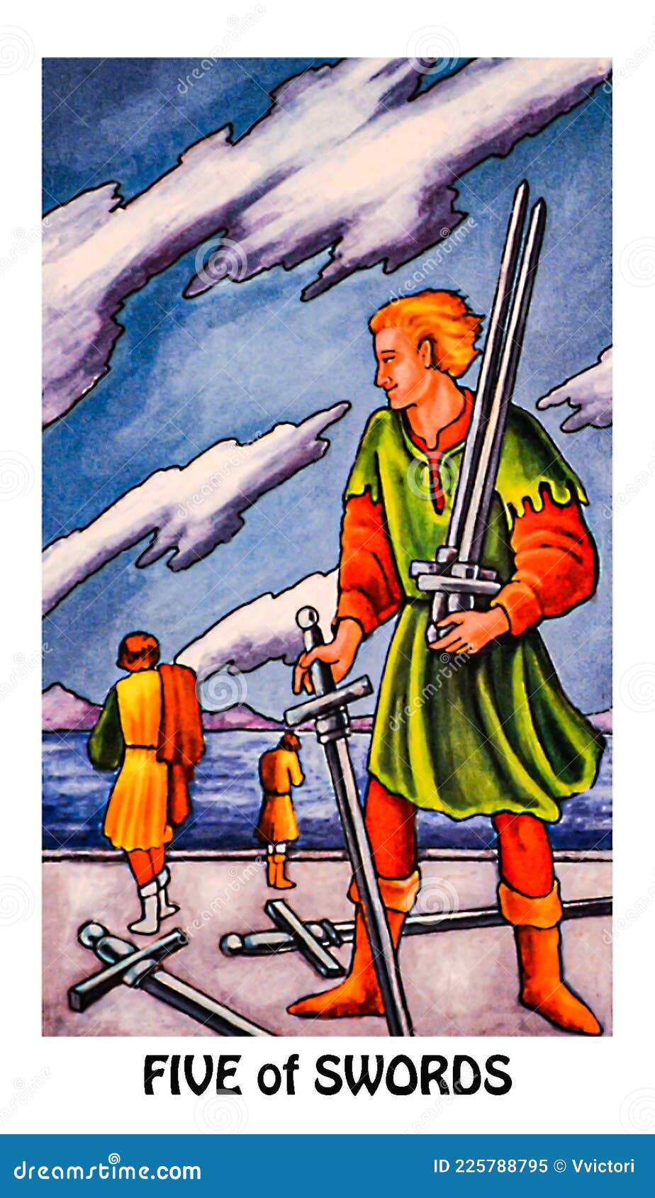 The Five of Swords Tarot Card Meanings