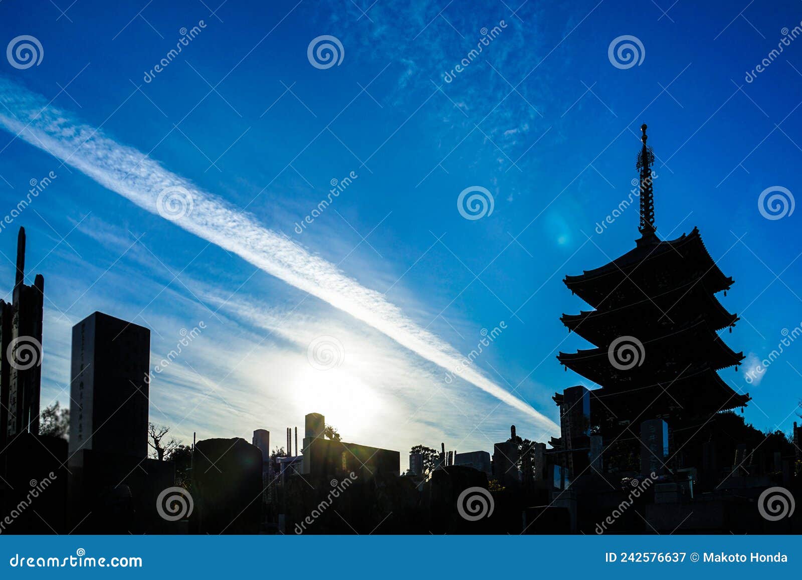 five temple tower (kawasaki city misoji)