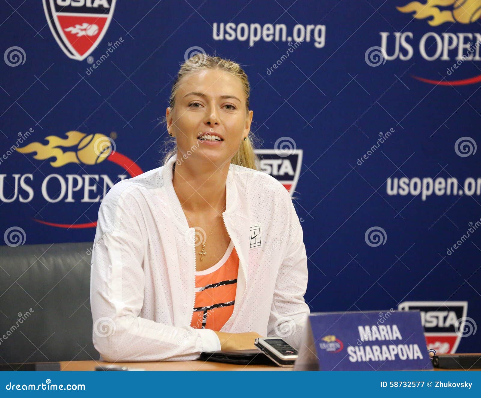 Five Times Grand Slam Champion Maria Sharapova during Press Conference