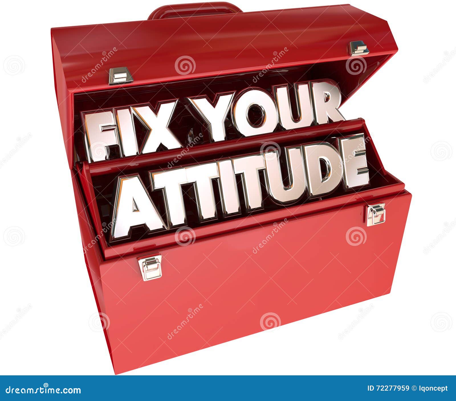 fix your attitude adjust good positive outlook toolbox