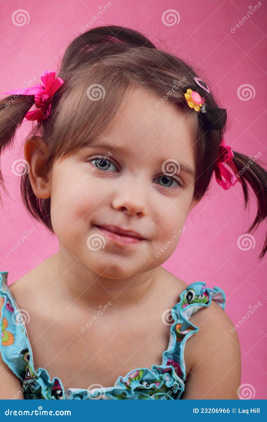 She fixed her own hair. stock photo. Image of girl, fixed - 23206966