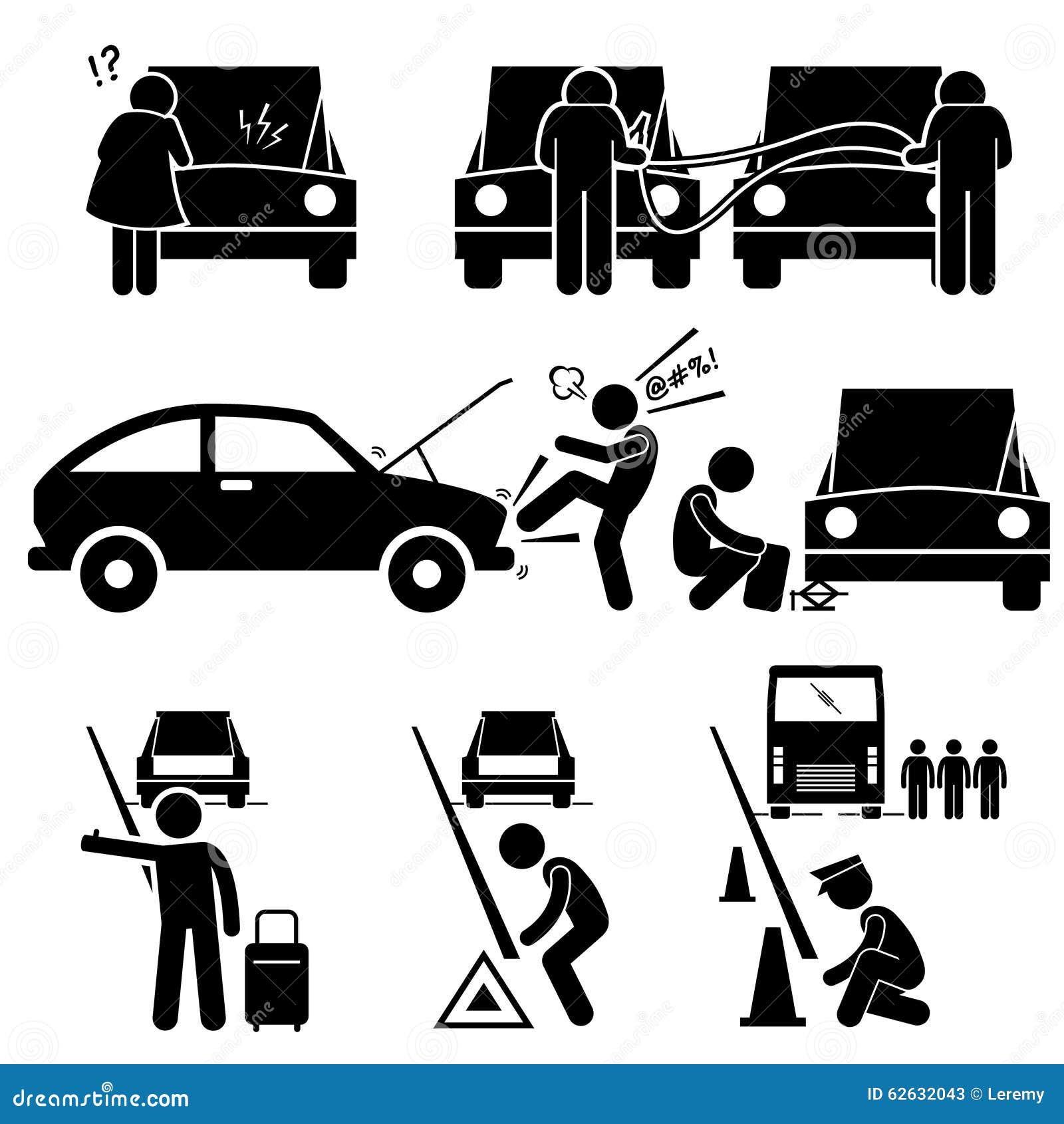 fixing cars clipart images