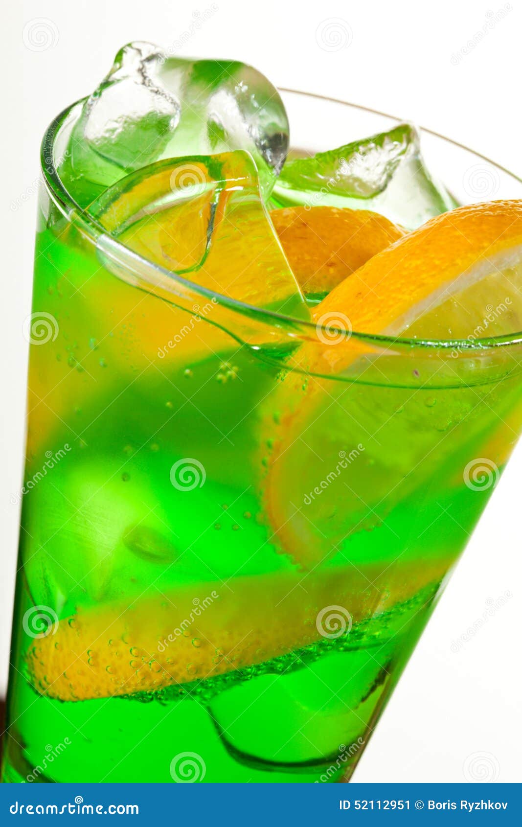 Fizz Di Midori Immagine Stock Immagine Di Freeze Zucchero