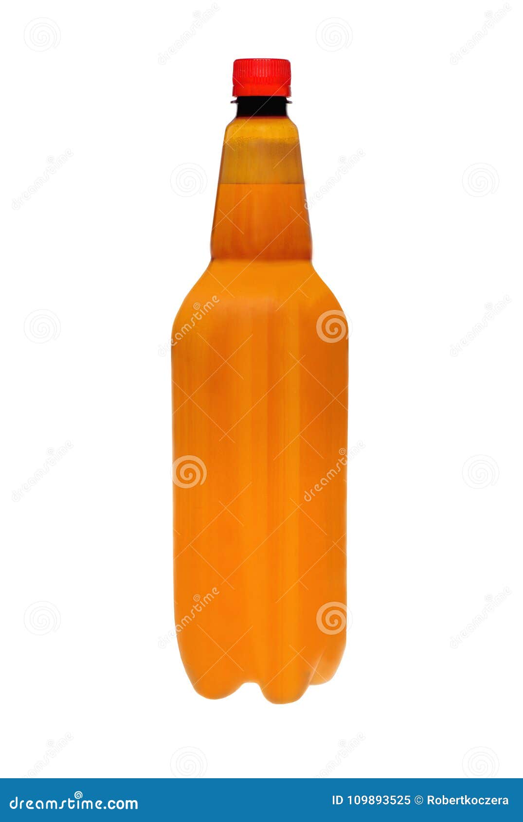 Fizzy Drink in a Plastic Bottle Stock Image Image of isolated