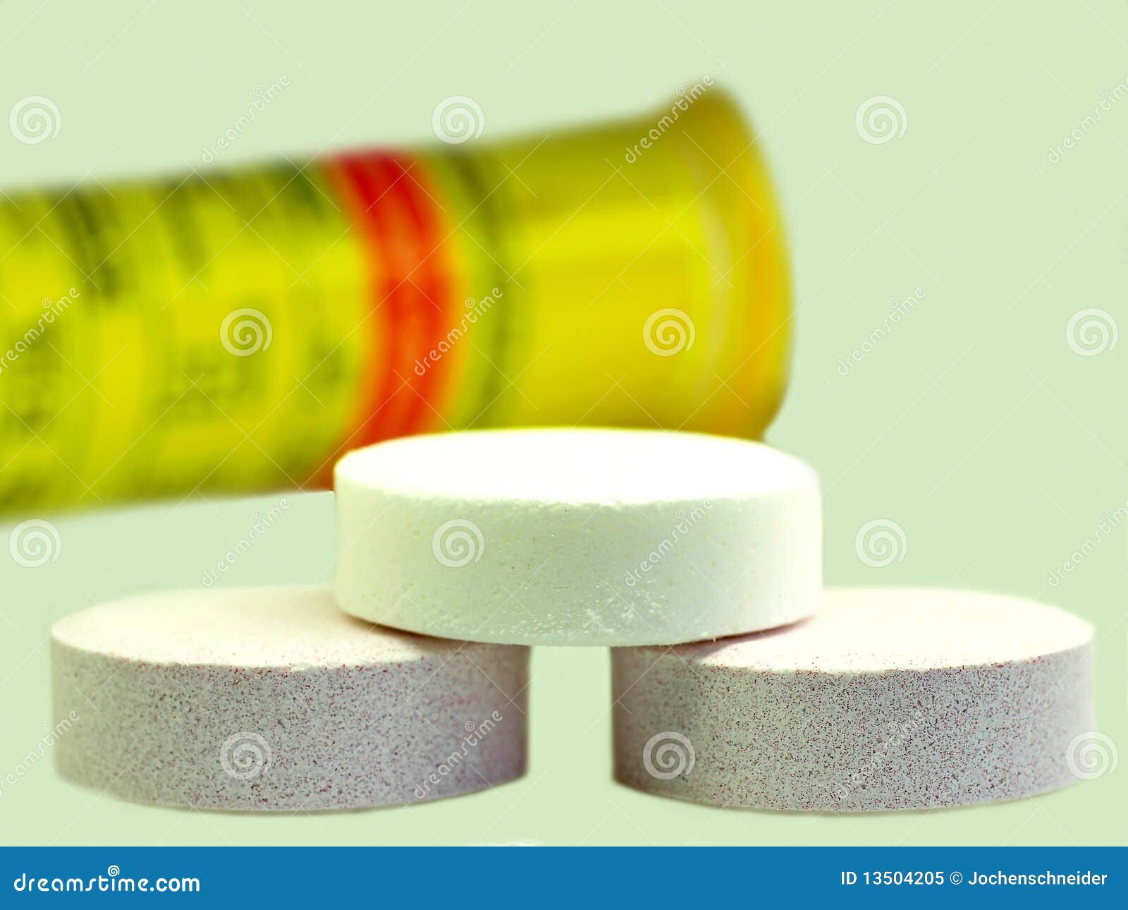 Fizzy tablet stock image. Image of additiv, drink, health 13504205