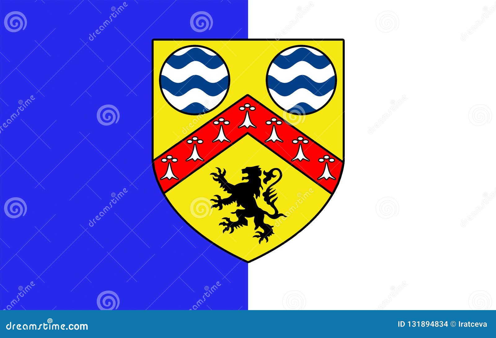 flag of county laois is a county in ireland