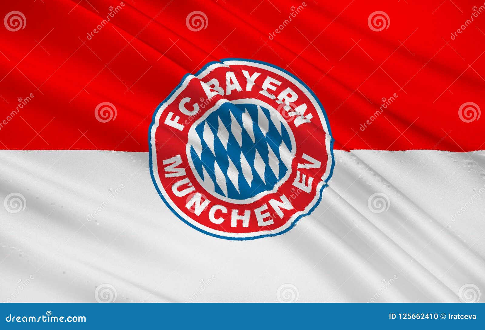 Glubbal Bayern-Flagge + Text 