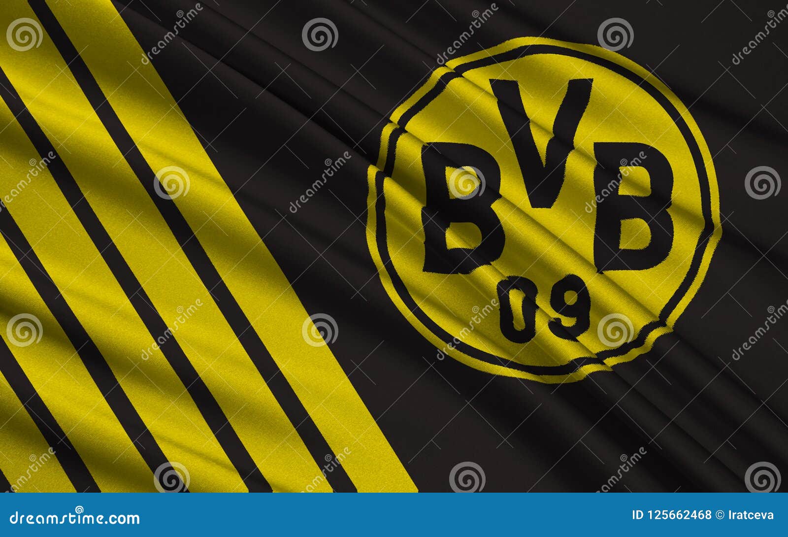 Borussia Dortmund Flag 3x5 BVB 09 Banner Soccer Football Club Man Cave 