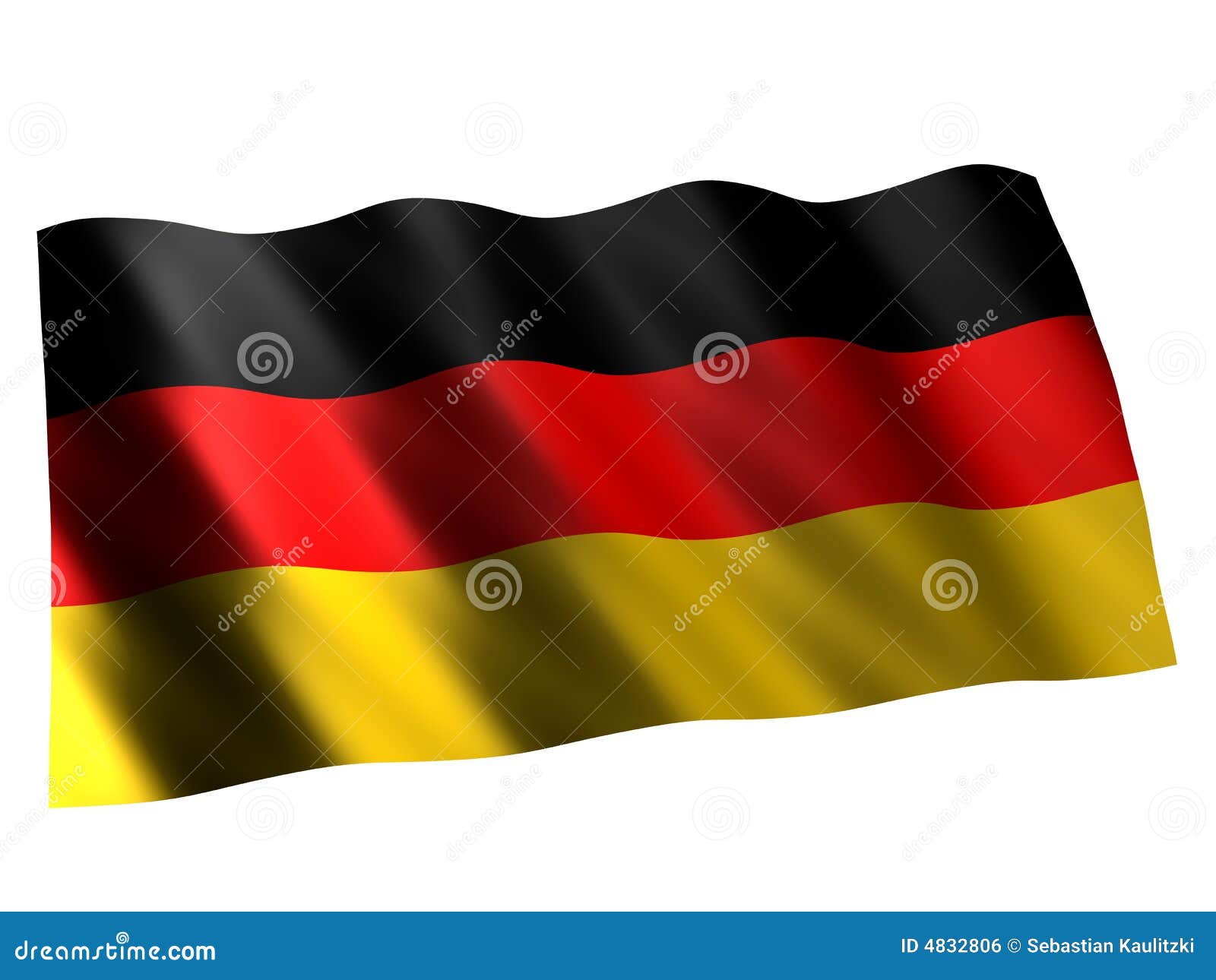 Flag of germany stock illustration. Illustration of square - 4832806