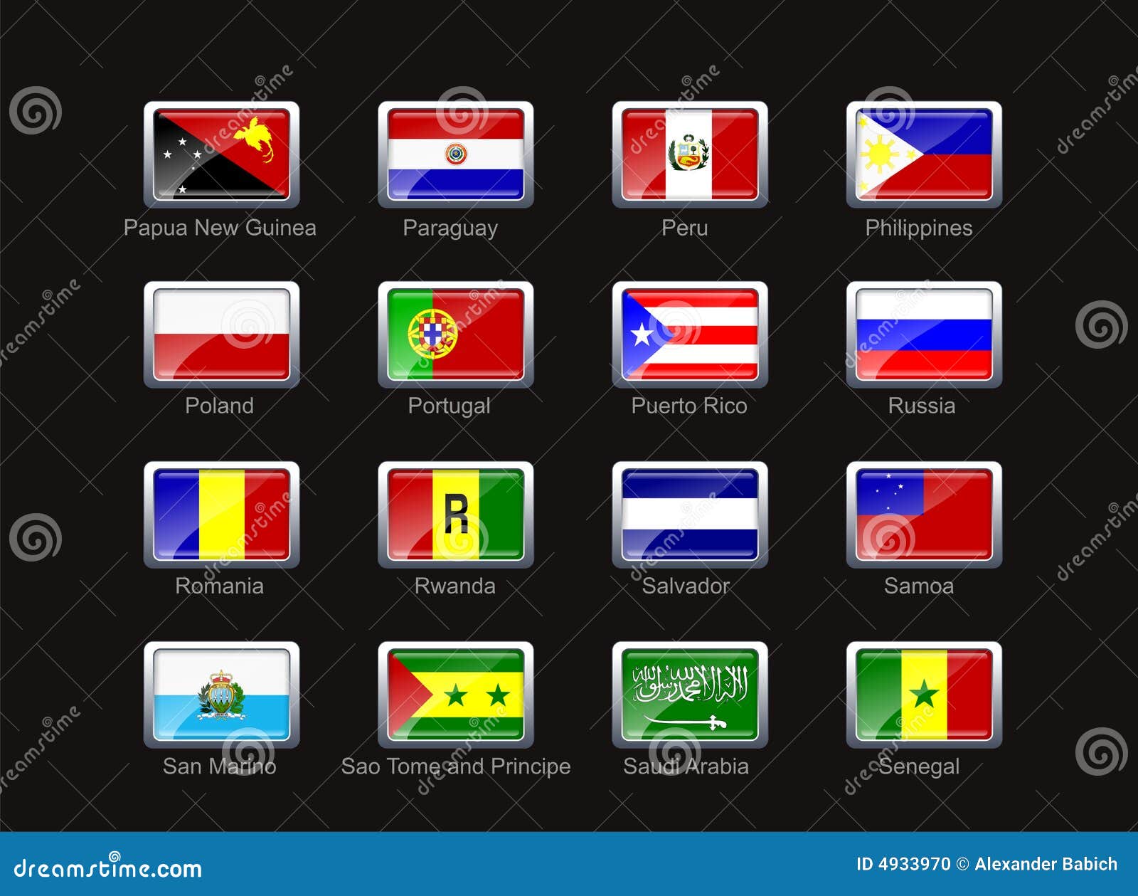 flag icon set