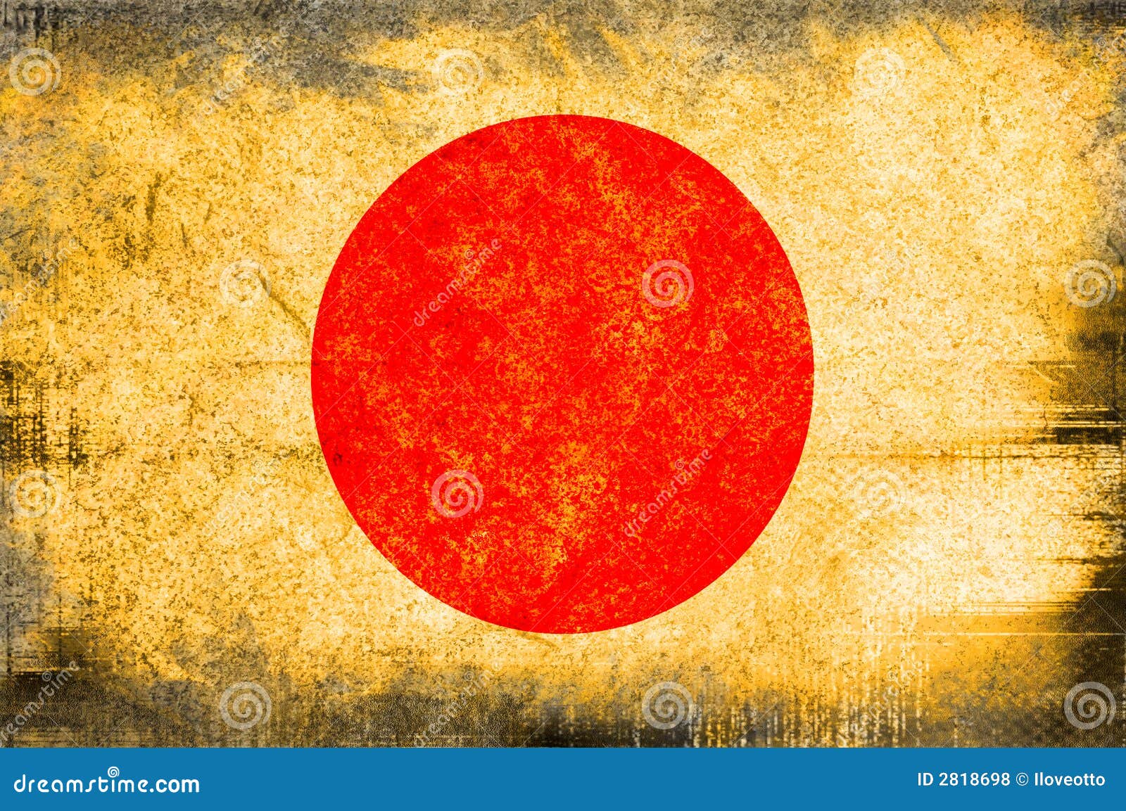 Flag of Japan stock illustration. Illustration of background 2818698