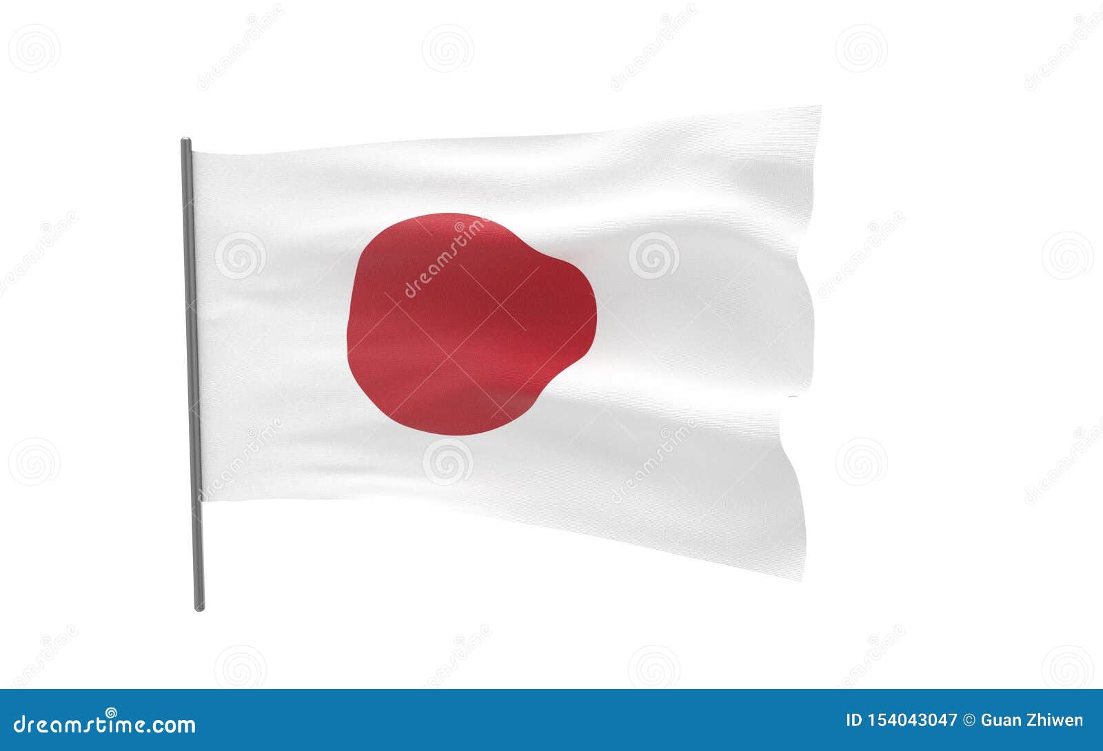 Flag of Japan stock illustration. Illustration of alpha 154043047