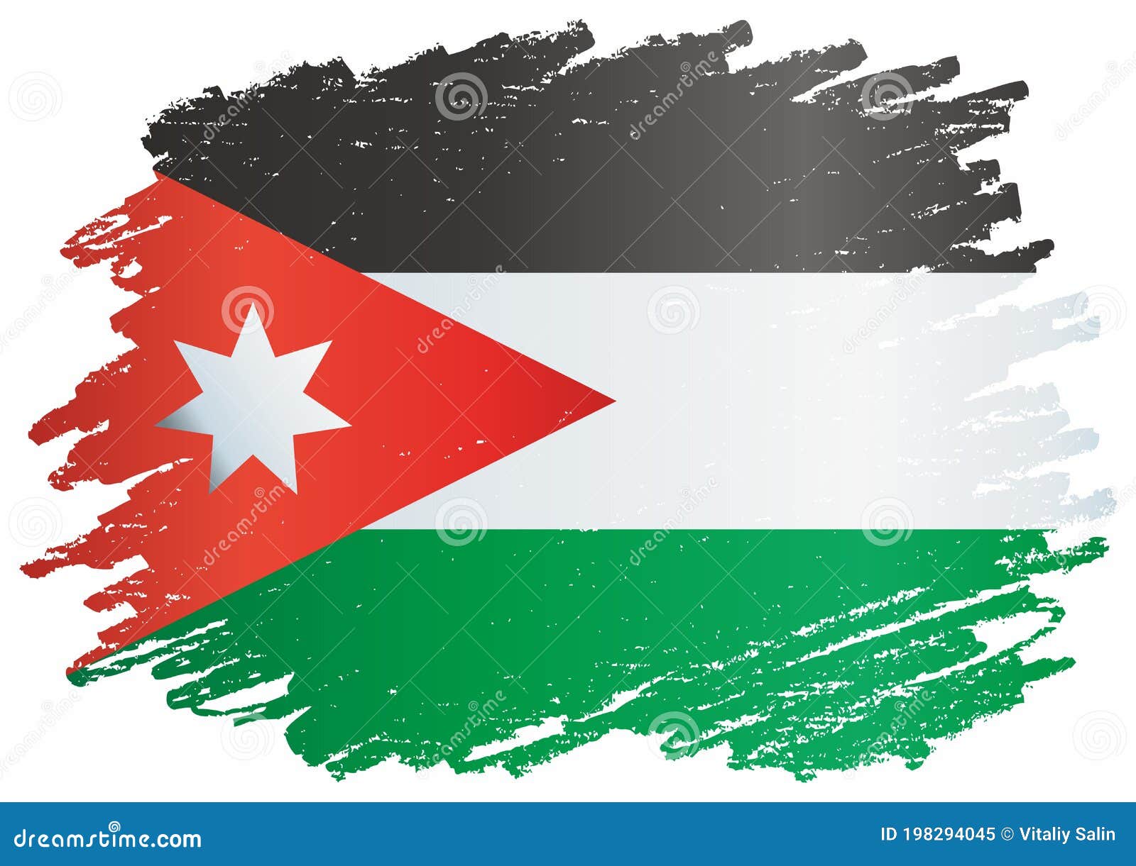 what is the flag of jordan