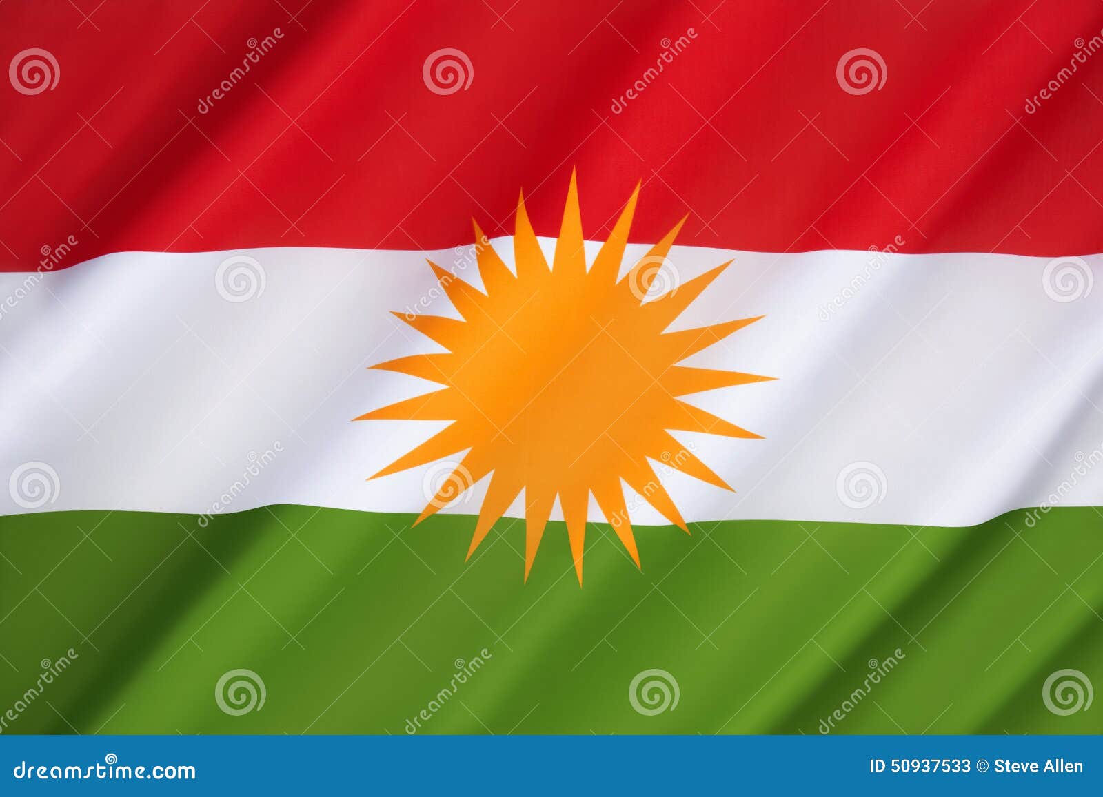 flag of kurdistan