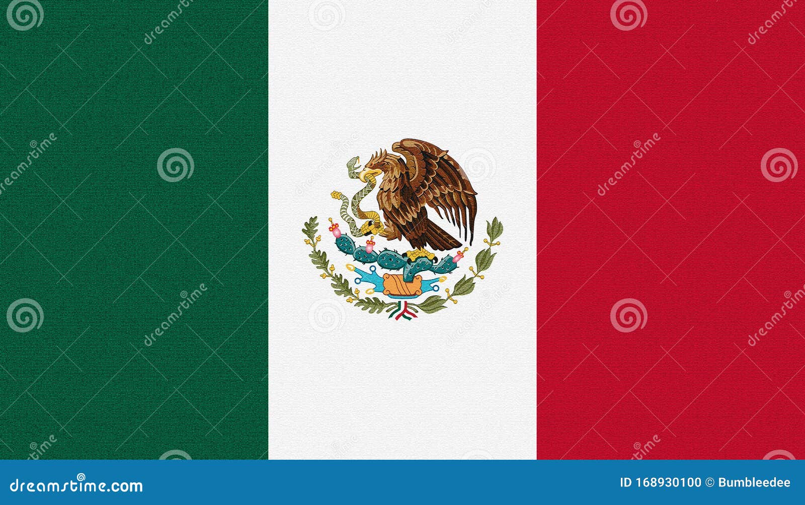flag of mexico. bandera de mÃÂ©xico. united mexican states