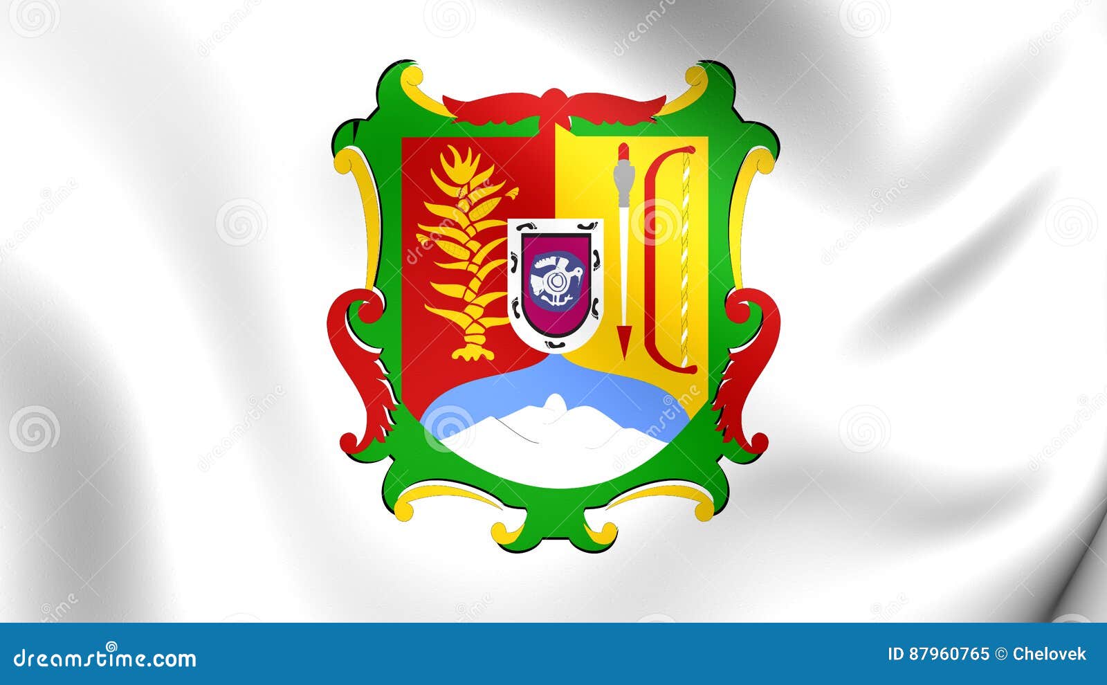 Nayarit Mexico Map Postmark. A Silhouette Postal Passport. Stamp Round