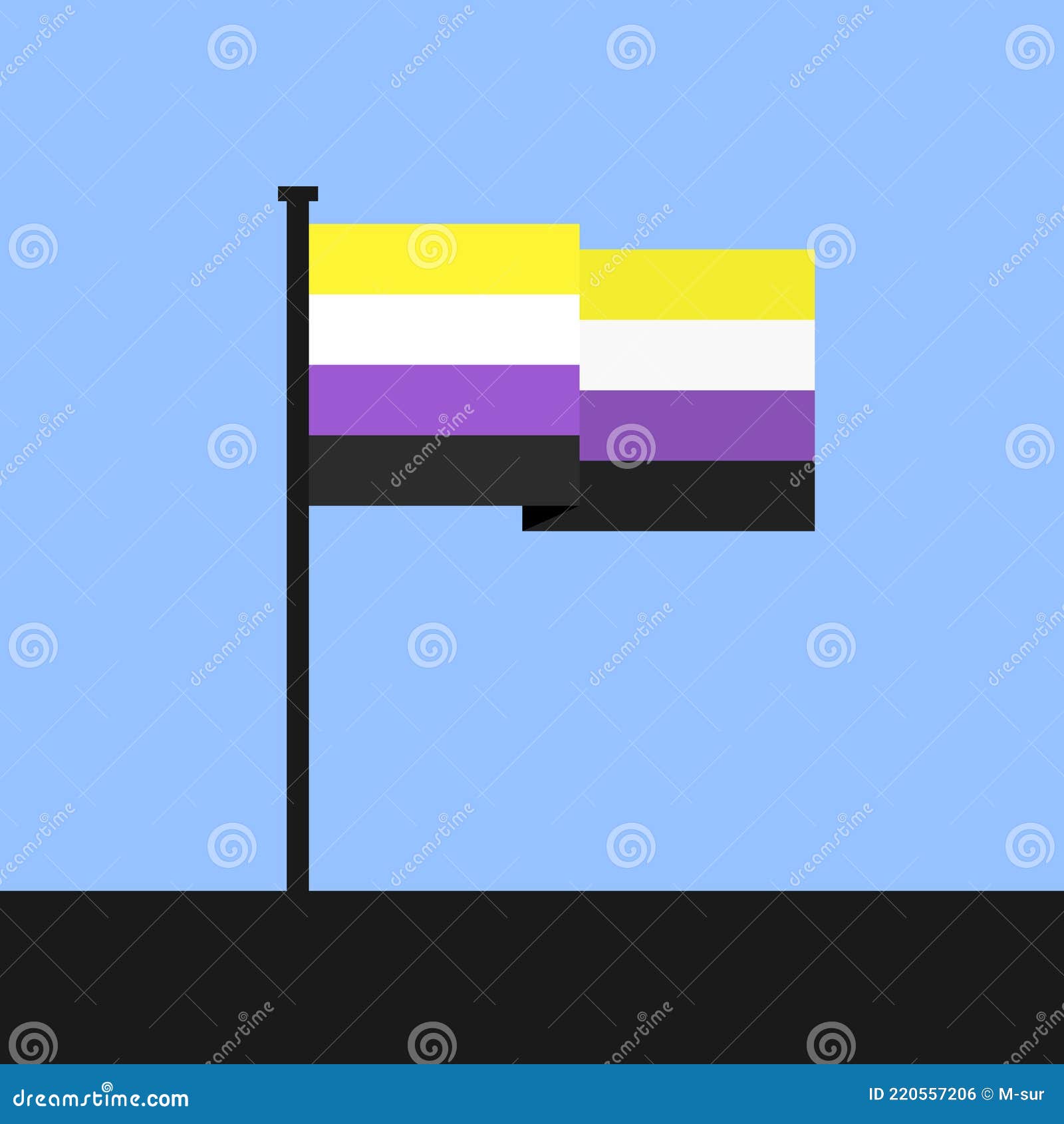 Sexual Identity Lgbtq Pride Flags Big Set Of Sexual Diversity Lgbt