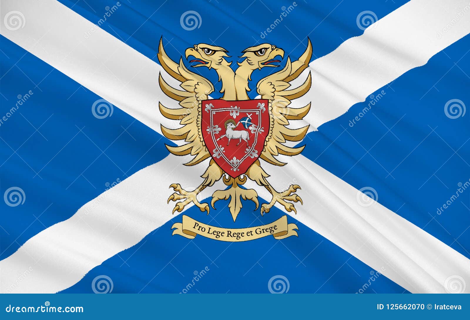 Flag Of Perth Is A City In Central Scotland, United ...