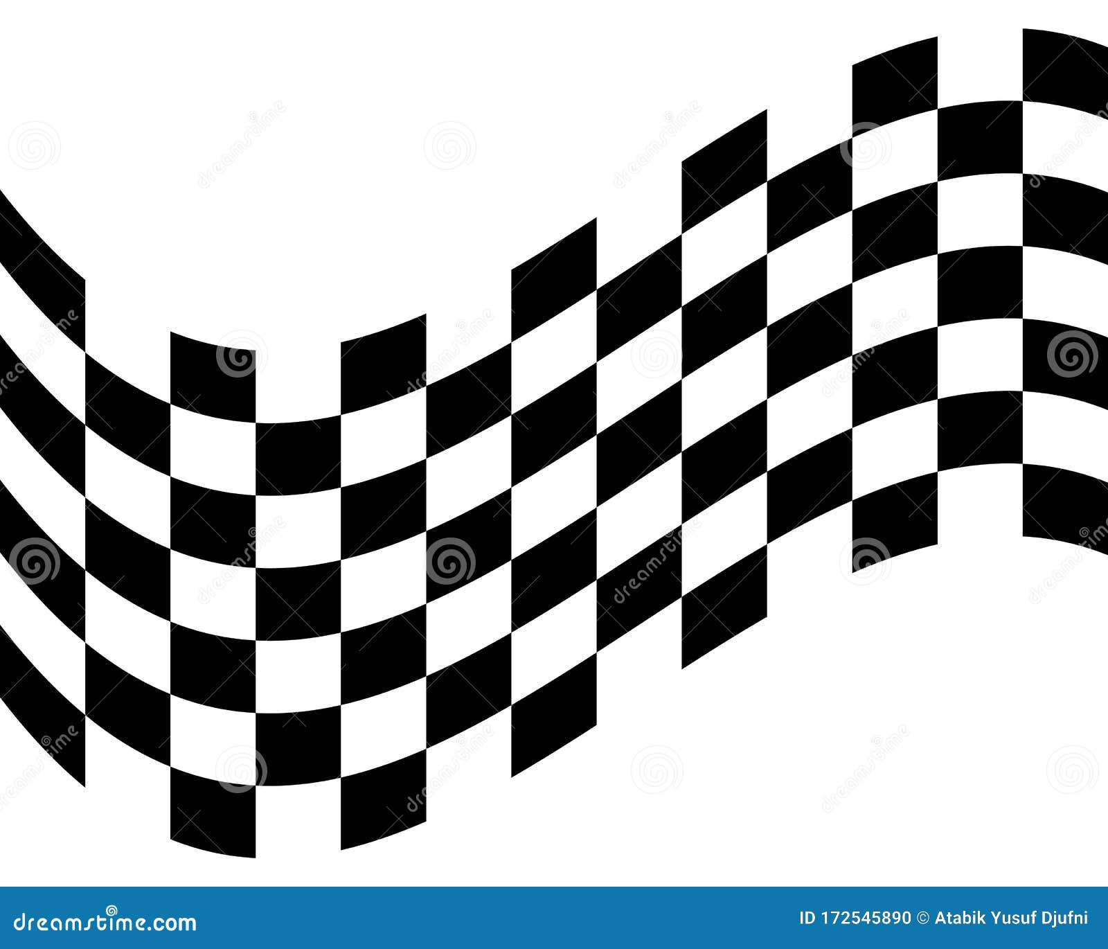 Flag race vector icon stock vector. Illustration of competition - 172545890