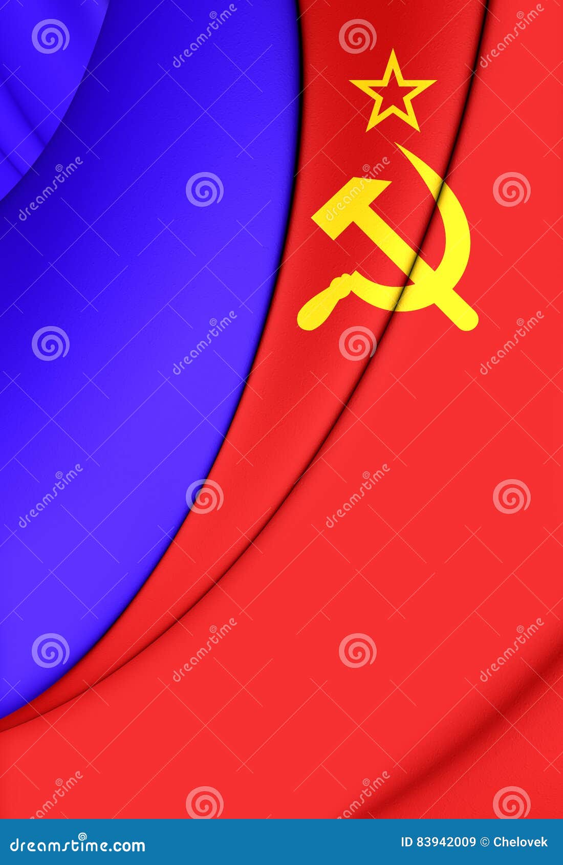 Flag of the Russian SFSR 1954-1991 Stock Illustration - Illustration of flag,  background: 83942009