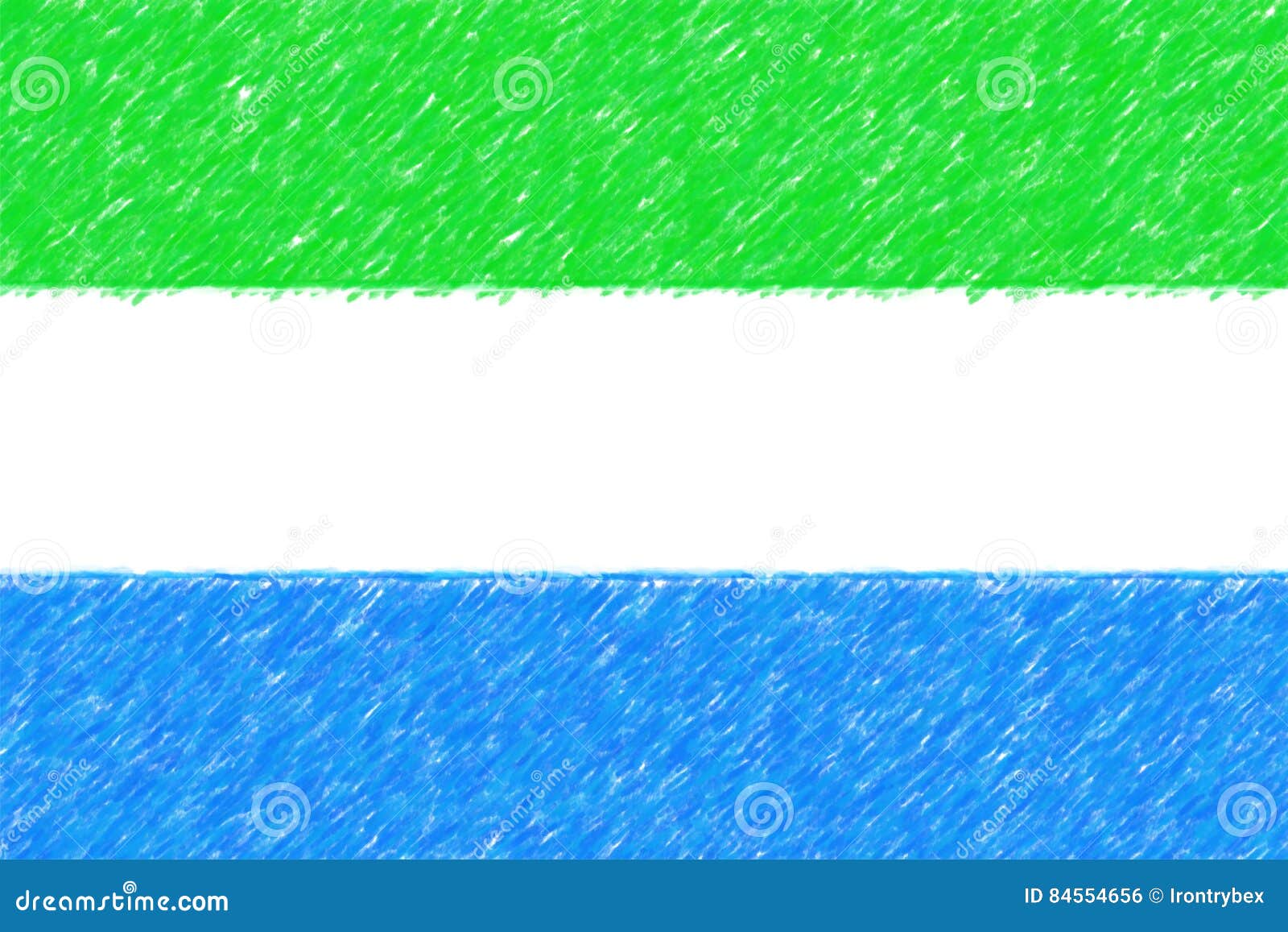 Flag of Sierra Leone Background O Texture, Color Pencil Effect. Stock  Illustration - Illustration of draw, design: 84554656