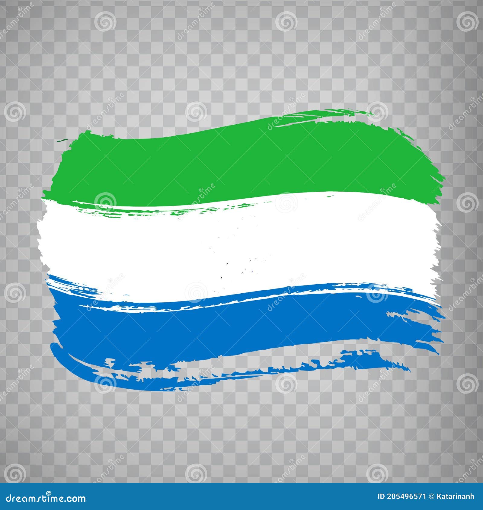 Flag of Sierra Leone, Brush Stroke Background. Flag Republic of Sierra  Leone on Transparent Background for Your Web Site Design, Stock Vector -  Illustration of africa, freedom: 205496571