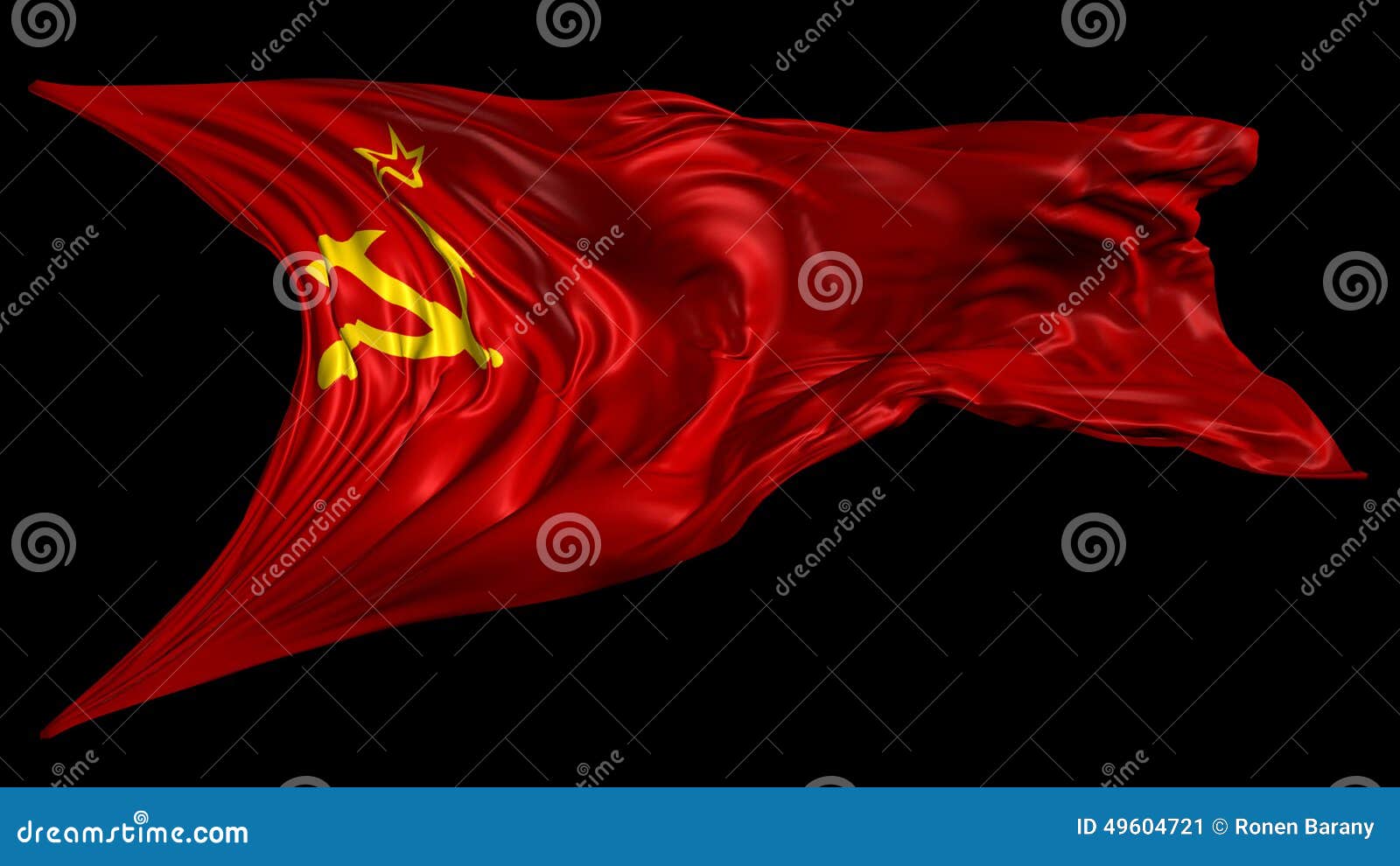 Flag of Soviet Union stock video. Video of debunked, drag - 49604721