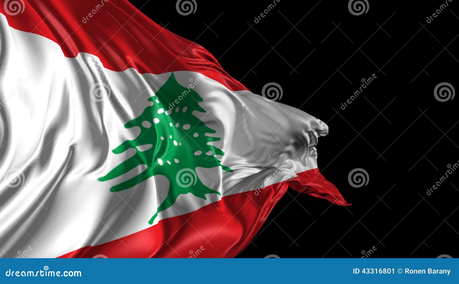Blechschild XXL Abenteurer Libanon Flagge 