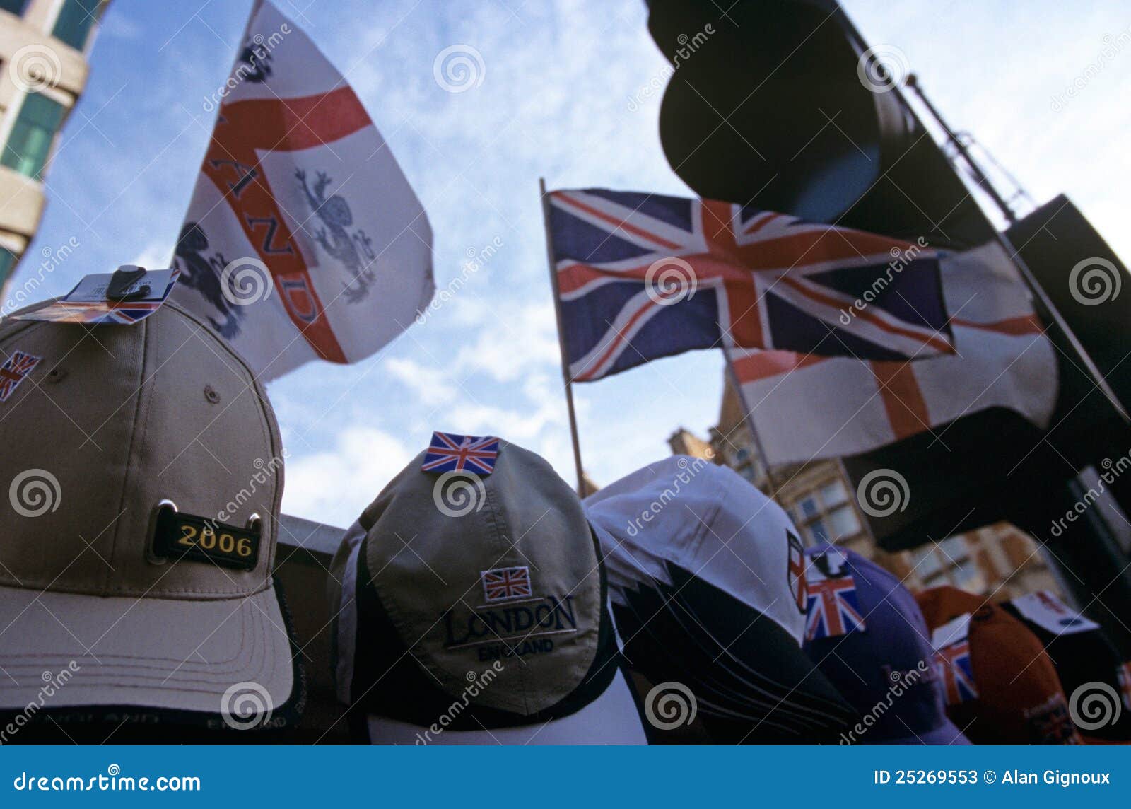 Flags and Caps for Sale, London Editorial Stock Photo Image of jack