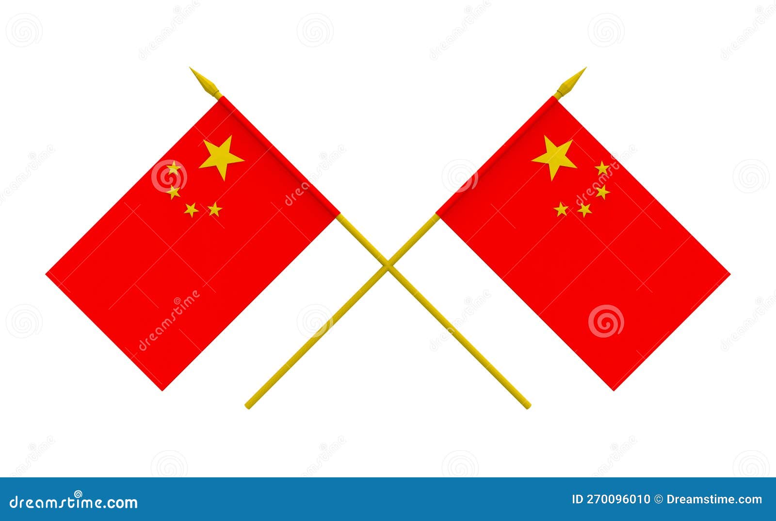Flags, China stock illustration. Illustration of white 270096010