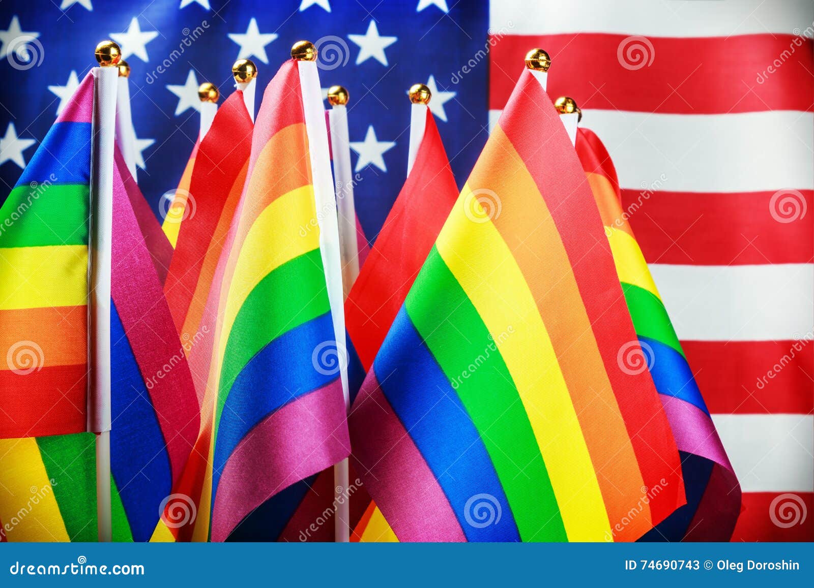 Flags Of The Lgbt Community Stock Image Image Of Color