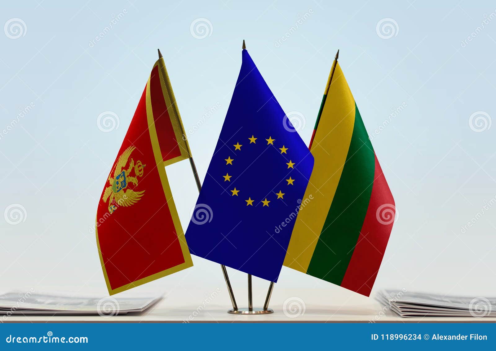 flags-of-montenegro-european-union-and-lithuania-stock-photo-image-of