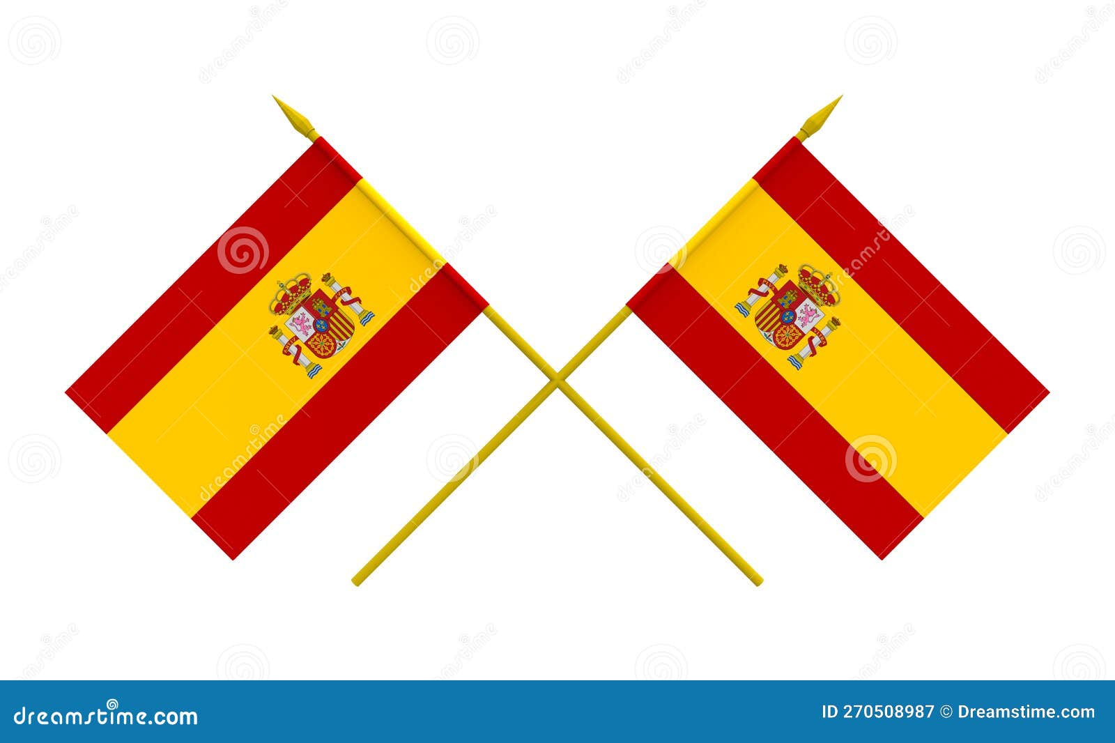 Flags, Spain stock illustration. Illustration of spaniard 270508987