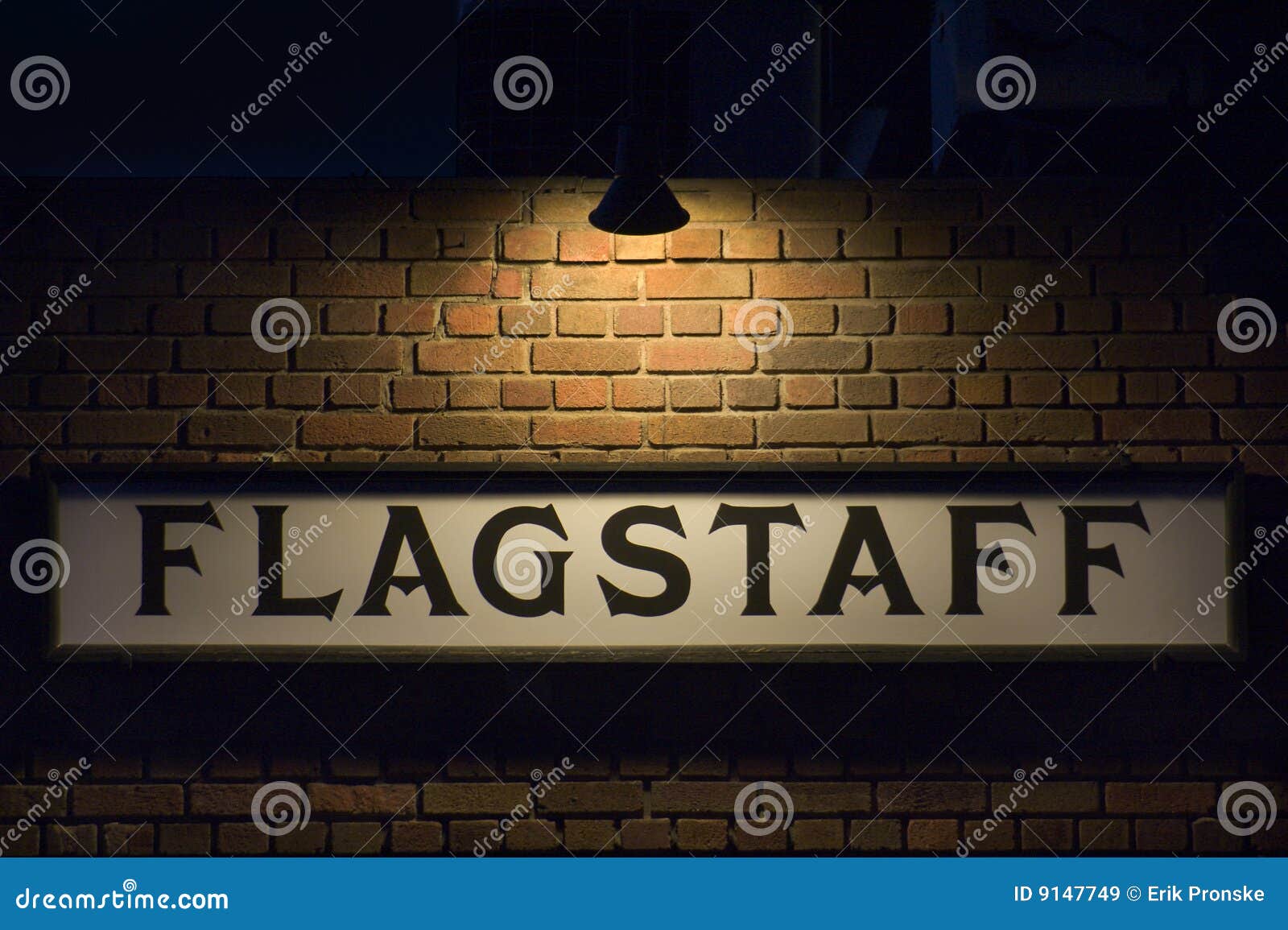 Flagstaff Sign stock image. Image of flagstaff, wall, train 9147749